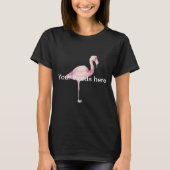 Pink Flamingo T - Shirt (Vorderseite)