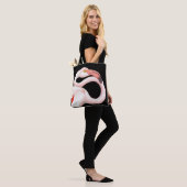 Pink Flamingo Tasche (Am Model)