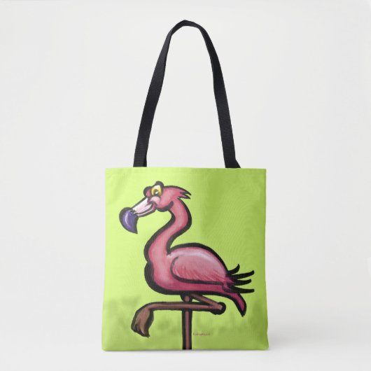 Pink Flamingo Tasche (Vorderseite)