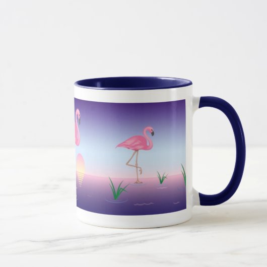Pink Flamingo Tasse (Rechts)