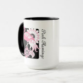 Pink Flamingo Tasse (Vorderseite Links)