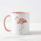 Pink Flamingo Tasse (Links)