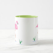 Pink Flamingo Tasse (Zentrum)