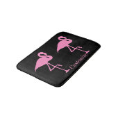 Pink Flamingo Thunder_Cove Badematte (Schrägansicht)