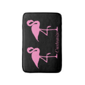 Pink Flamingo Thunder_Cove Badematte (Vorderseite Vertikal)