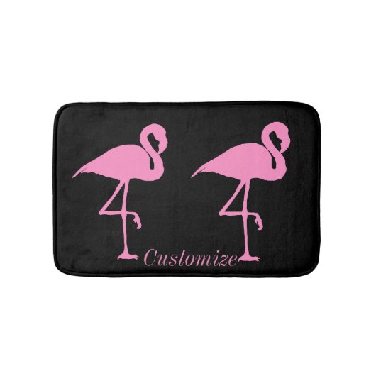 Pink Flamingo Thunder_Cove Badematte (Vorderseite)