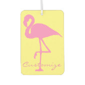 Pink Flamingo Thunder_Cove Classic Autolufterfrischer (Vorderseite)