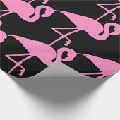 Pink Flamingo Thunder_Cove Classic Geschenkpapier (Ecke)