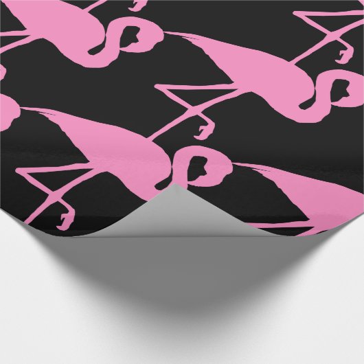 Pink Flamingo Thunder_Cove Classic Geschenkpapier (Ecke)