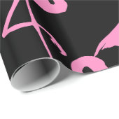 Pink Flamingo Thunder_Cove Classic Geschenkpapier (Rolleneckpunkt)