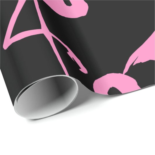 Pink Flamingo Thunder_Cove Classic Geschenkpapier (Rolleneckpunkt)