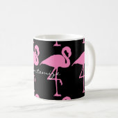 Pink Flamingo Thunder_Cove Kaffeetasse (VorderseiteRechts)