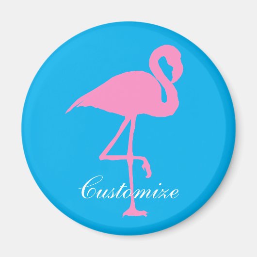 Pink Flamingo Thunder_Cove Magnet (Vorne)