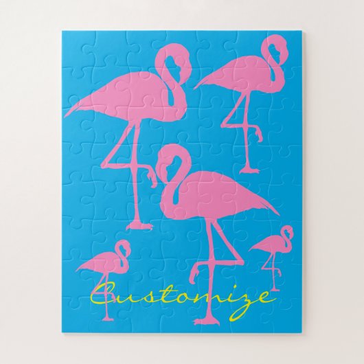 Pink Flamingo Thunder_Cove Puzzle (Vertikal)