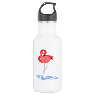 Pink Flamingo Trinkflasche