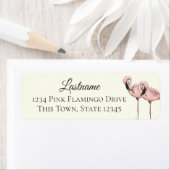 Pink Flamingo Tropical Beach (Insitu)