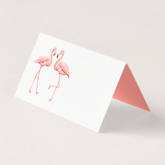 Pink Flamingo Tropical Wedding Brautparty (Vorderseite)