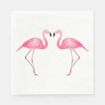 Pink Flamingo Tropical Wedding Brautparty Luau