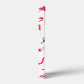 Pink Flamingo und Palm Tree Muster Case-Mate iPhone Hülle (Rückseite / Rechts)