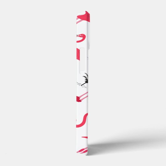 Pink Flamingo und Palm Tree Muster Case-Mate iPhone Hülle (Rückseite / Rechts)