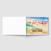 Pink Flamingo Vacation Gästebuch (Voll)