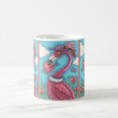 PINK FLAMINGO VALENTINE CLASSIC TASSE *Anpassen (Mittel)