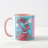 PINK FLAMINGO VALENTINE HERZEN, NIEDLICHE LIEBE VÖ TASSE (Links)