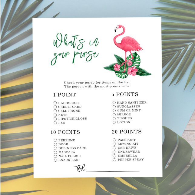 Pink flamingo - Was in der Handtasche Ihrer Babydu (Von Creator hochgeladen)