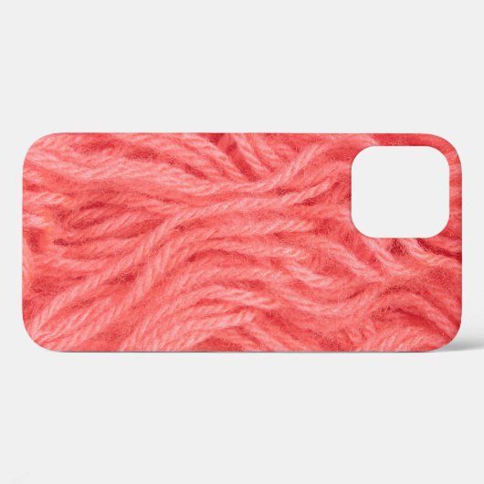 Pink Flamingo Yarn Case-Mate iPhone Hülle (Rückseite (Horizontal))