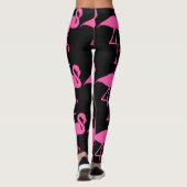 PINK FLAMINGO YOGA PANS LEGGINGS (Rückseite)