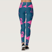 PINK FLAMINGO YOGA PANTS LEGGINGS (Rückseite)