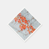 Pink Flamingoes Napkins Serviette (Ecke)