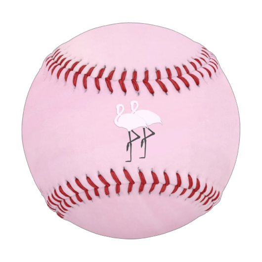 Pink Flamingos Baseball (Vorderseite)