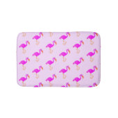 Pink Flamingos Bath Mat Badematte (Vorderseite)