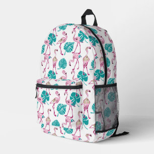 Pink Flamingos Bedruckter Rucksack