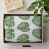 Pink Flamingos Flamingo Monstera Seidenpapier (Geschenk)