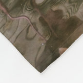 Pink Flamingos Fleecedecke (Ecke)