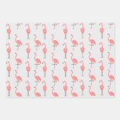 Pink Flamingos Geschenkpapier Set (Vorderseite 3)