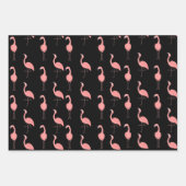 Pink Flamingos Geschenkpapier Set (Vorderseite 2)