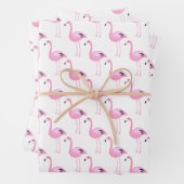 Pink Flamingos Geschenkpapier Set (Beispiel)