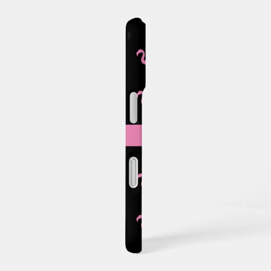 Pink Flamingos iPhone 16 Hülle (Rechte Seite)