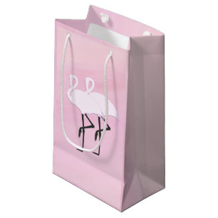 Pink Flamingos Kleine Geschenktüte