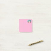 PINK FLAMINGOS MACHEN SNOWMAN, FUNNY CHRISTMAS VÖG POST-IT KLEBEZETTEL (Auf Schreibtisch)