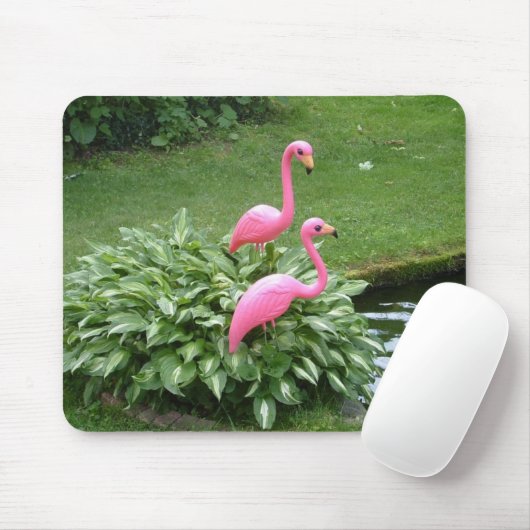 PINK FLAMINGOS Mousepad (Mit Mouse)