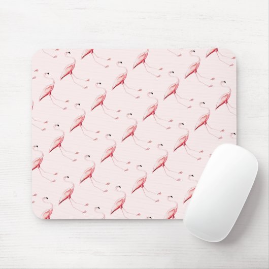 Pink Flamingos Mousepad (Mit Mouse)