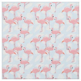 Pink Flamingos Muster Fabric Stoff