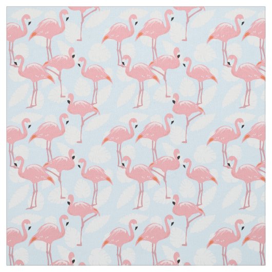 Pink Flamingos Muster Fabric Stoff (Muster)