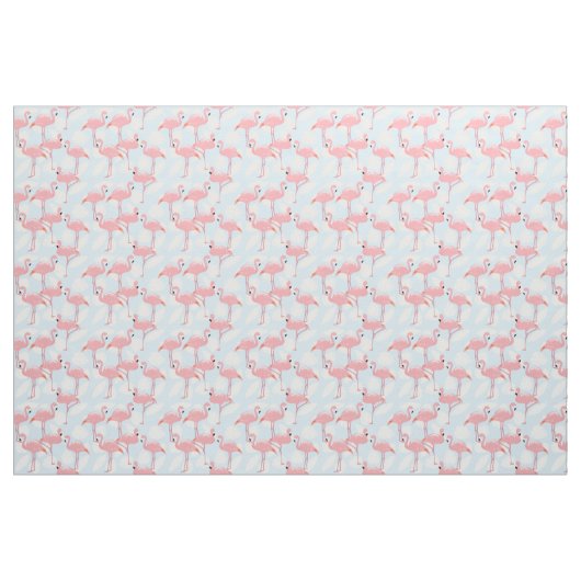 Pink Flamingos Muster Fabric Stoff (Fat Quarter (45,7 x 55,9 cm))