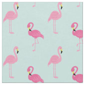 Pink Flamingos Muster Stoff (Nahaufnahme)
