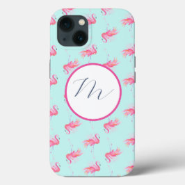 Pink Flamingos Muster Tropical Phone Case